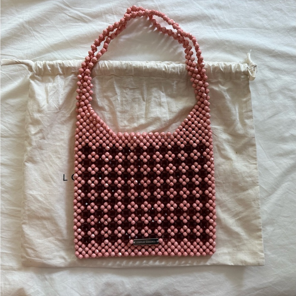 Loeffler Randall Pink beaded Bag